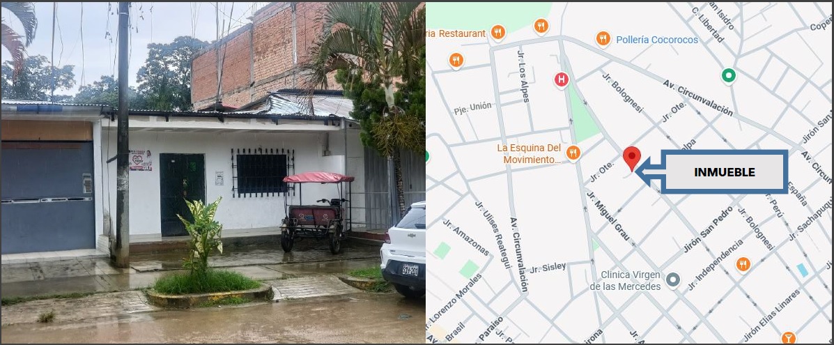 Predio Urbano en remate judicial en Tarapoto — San Martín