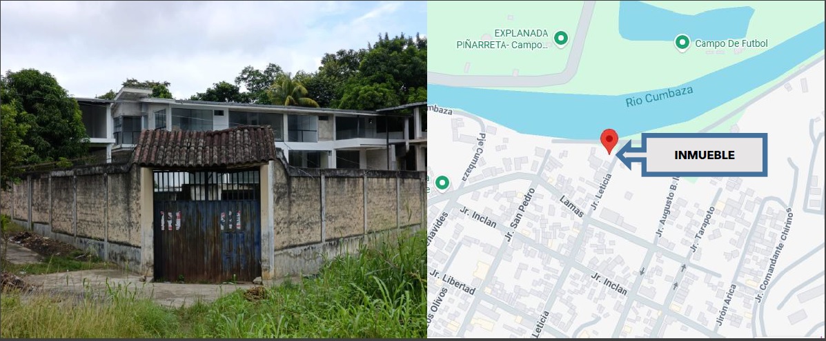 Predio Urbano en remate judicial en Morales — San Martín