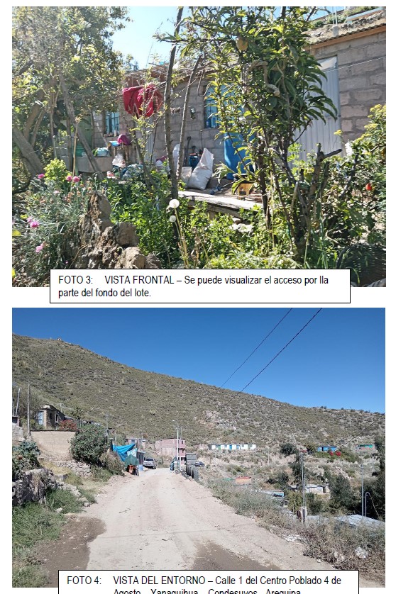 CASA en remate judicial en YANAQUIHUA — AREQUIPA