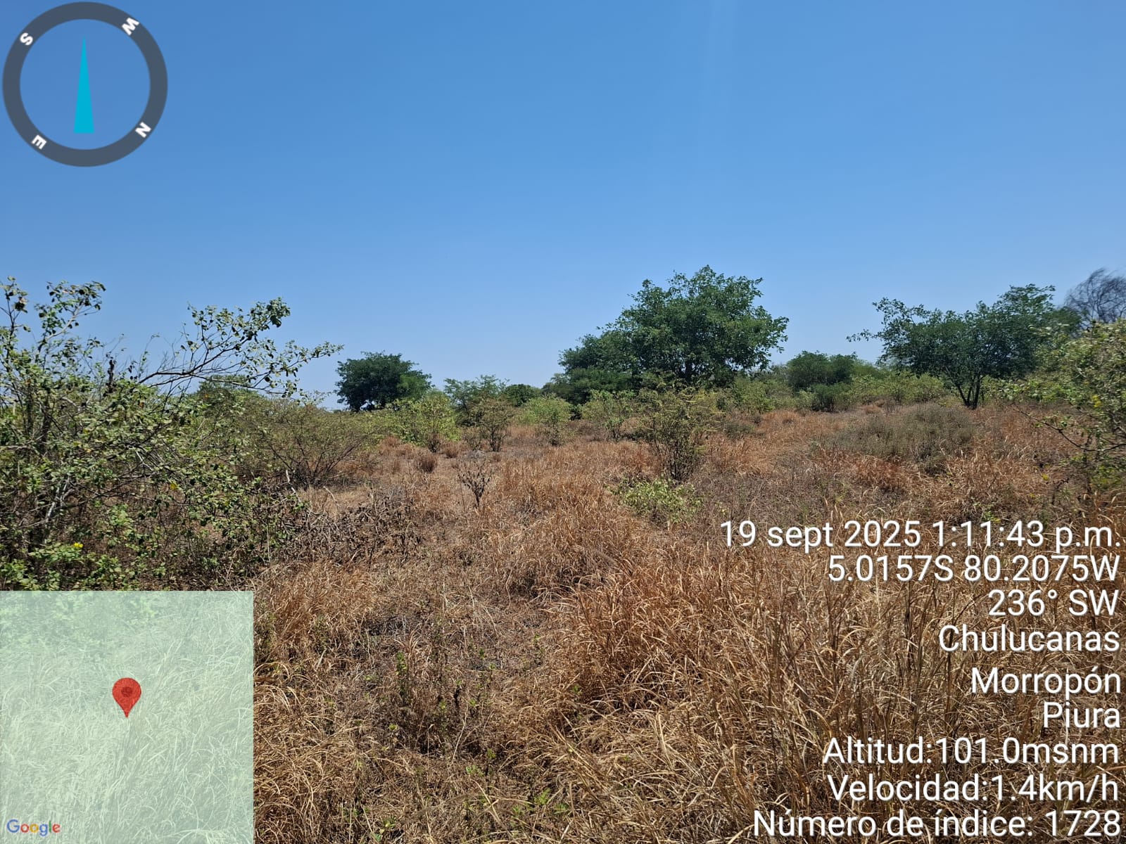 TERRENO RURAL en remate judicial en CHULUCANAS — PIURA